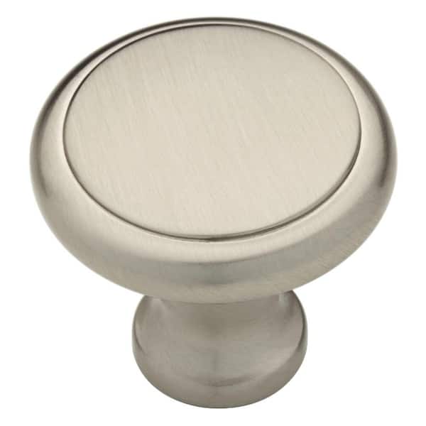 Liberty Perimeter 1-3/4 in. (45mm) Satin Nickel Oversized Round Cabinet Knob