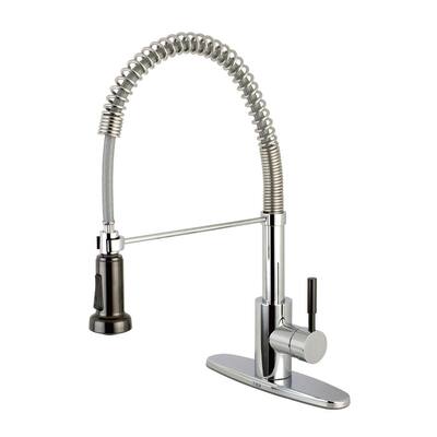 3 Hole Pull Down Kitchen Faucets Kitchen Faucets The Home Depot