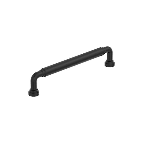Amerock Coble 6-5/16  in. (160mm) Center-to-Center Matte Black Arch Cabinet Pull