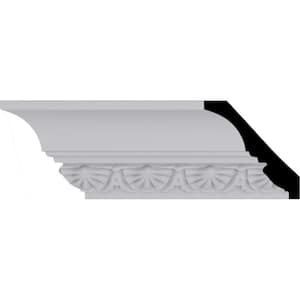 2-3/4 in. x 2-7/8 in. x 94-1/2 in. Polyurethane Shell Crown Moulding