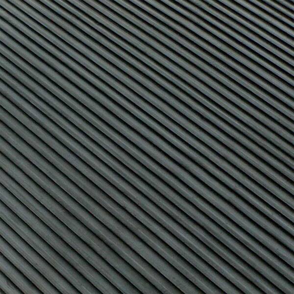 Rubber Cal Corrugated Ramp Cleat 3 Ft X 8 Black Flooring 24 Sq 03 167 W Rc 08 The Home Depot Rubber Cal Corrugated Ramp Cleat 3 Ft