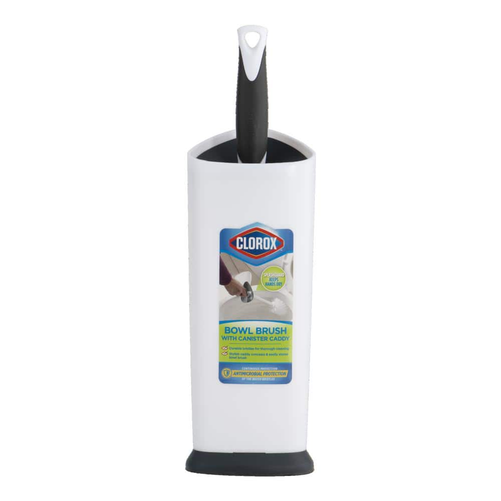 Clorox Covered Toilet Brush & Holder