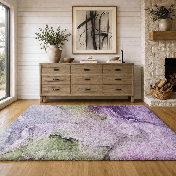 Addison Rugs Dream Shag Premium Machine Washable Abstract ADS521