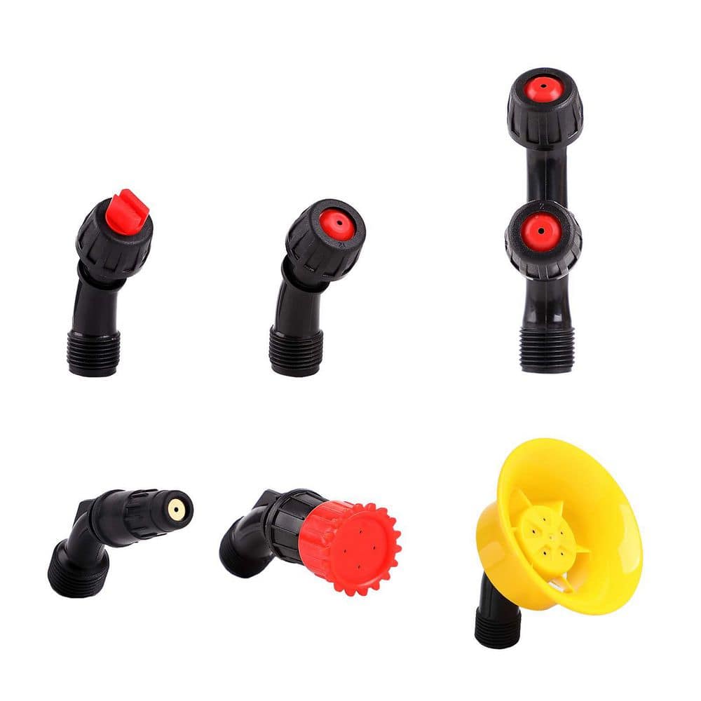 6-Piece Adjustable Sprayer Nozzle Tip Set with Adapter for Backpack, Farm, Pump and Orchard Sprayers price history on PriceWatchPro