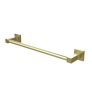 Montero Collection Contemporary 18 in. Towel Bar in Satin Brass