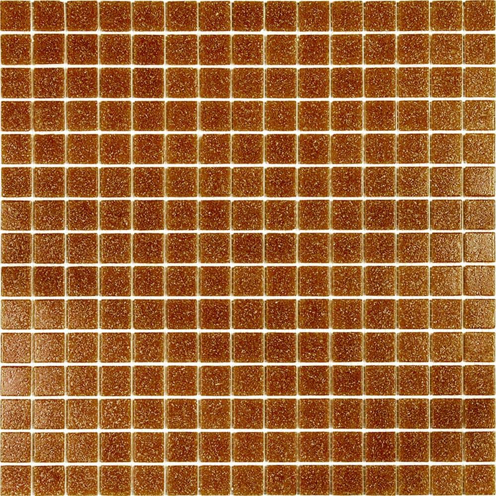 Dune 4 in. x 6 in. Glossy Apricot Red Glass Mosaic Uniform square Wall & Floor Sample Tile (0.13 sq. ft./Piece) (1-Pack) price history on PriceWatchPro