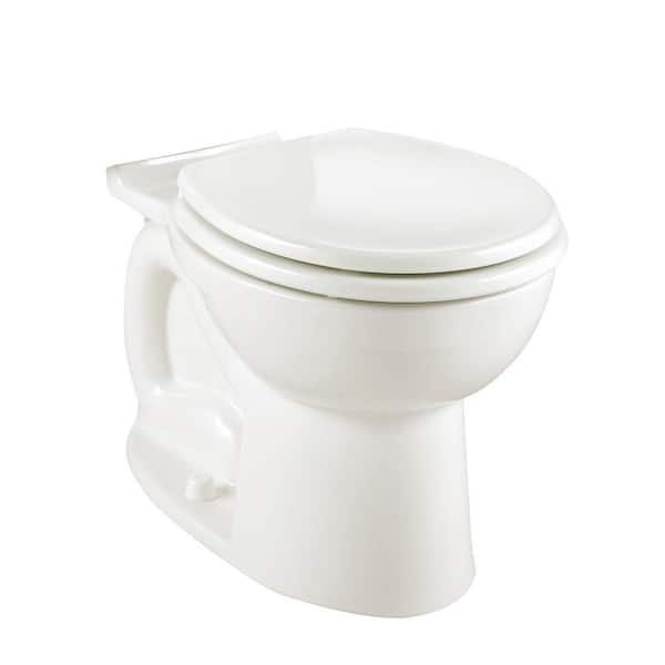 American Standard Cadet 3 1.6 GPF Elongated Toilet Bowl Only with Bolt Caps in White