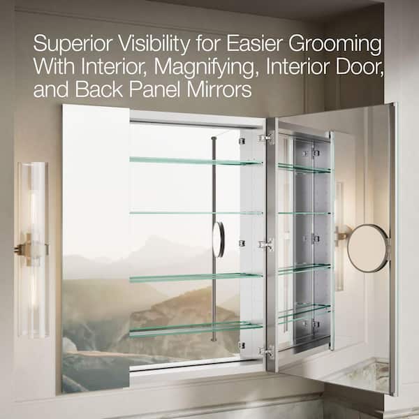 KOHLER Verdera 34 in. W x 40 in. H Rectangular Medicine Cabinet