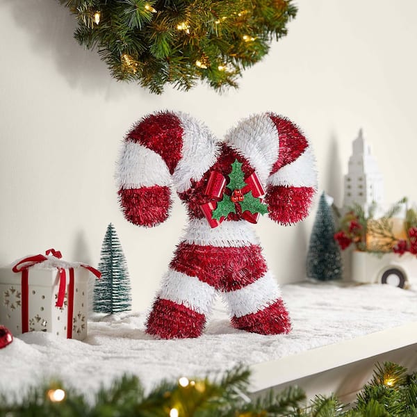 Tinsel Candy Canes