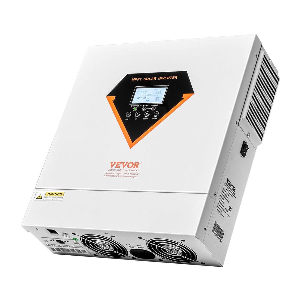 Hybrid Solar Inverter, 3000W, All in One Sine Wave Power Inverter Charger, 24V DC to 110/120V AC, with Solar Controller price history on PriceWatchPro
