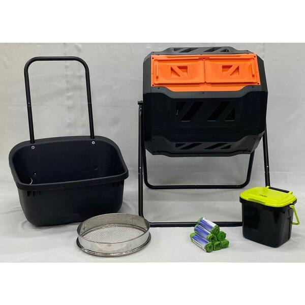 Maze 1.85 Gallon Kitchen Caddie Compost Bin