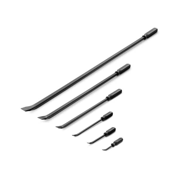 Angled End Pry Bar Set, 6-Piece (8,12,17,25,36,45 in. )