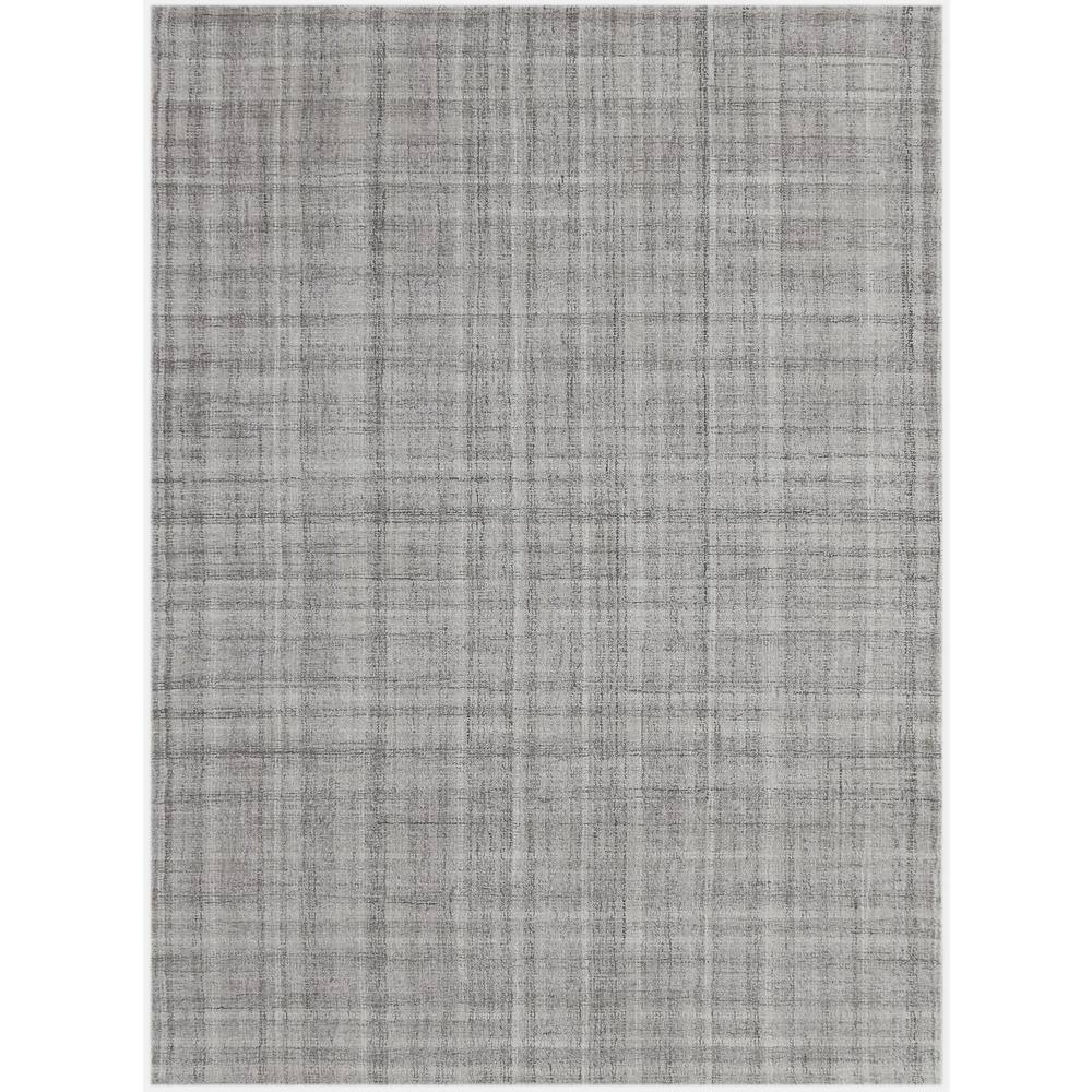 Amer Rugs Laurel 9 x 12 Champagne Plaid Pattern Area Rug for High