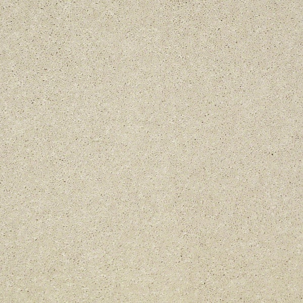 Home Decorators Collection Brave Soul II - Crisp Linen - Beige 15 ft. 44 oz. Polyester Texture Carpet - Installation Required