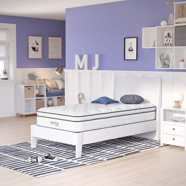 Jenna 10in. Medium Innerspring Tight Top Twin Mattress