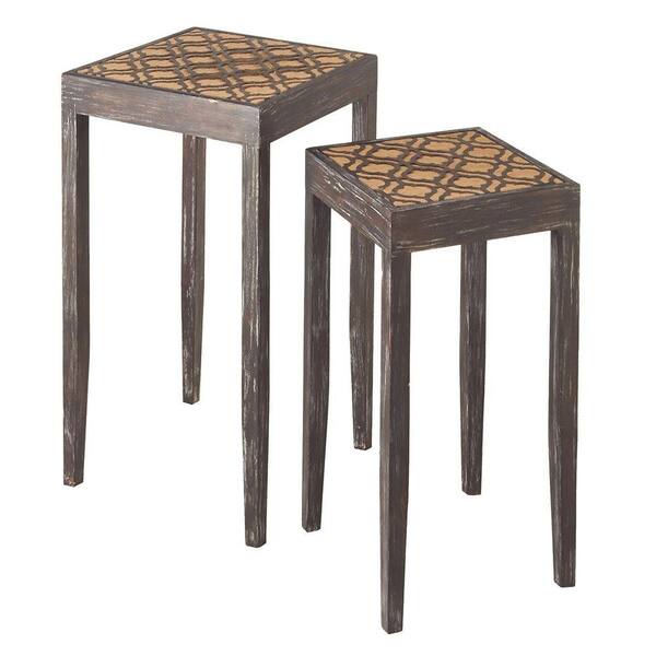 Filament Design Sundry Brown Side Table (Set of 2)