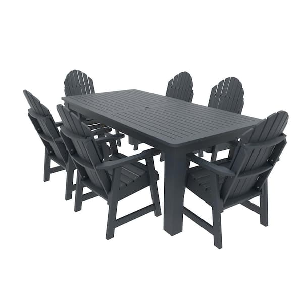 Highwood Muskoka 7-Pieces Recycled Plastic Outdoor Dining Set