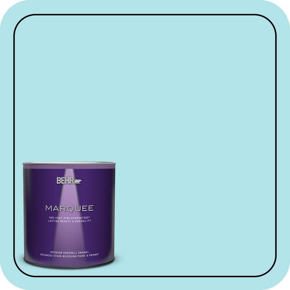 1 qt. #P480-2 Crystal Falls Eggshell Enamel Interior Paint & Primer price history on PriceWatchPro