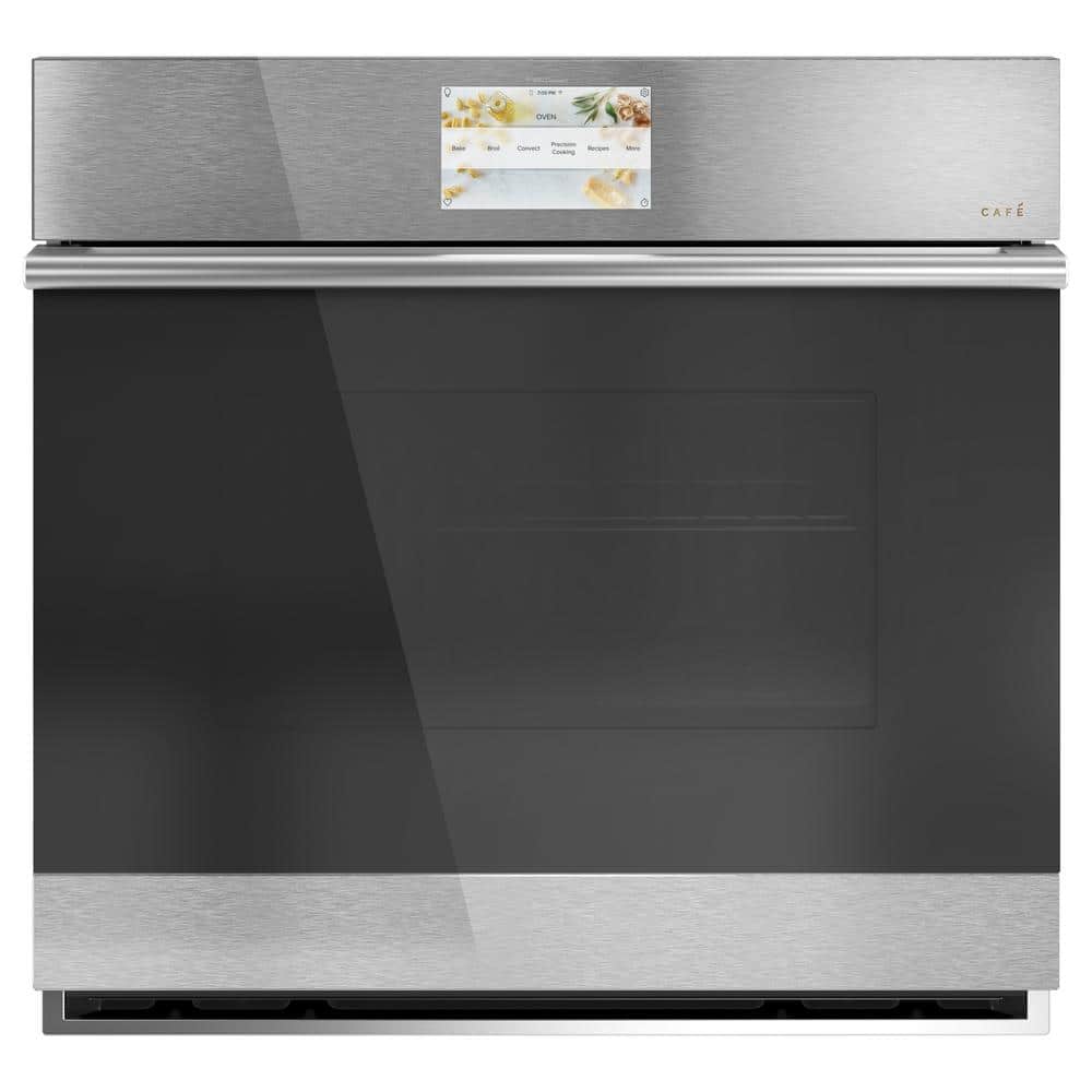 Café™ 30 Smart Single Wall Oven with Convection in Platinum Glass -  CTS70DM2NS5 - Cafe Appliances