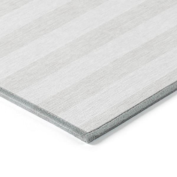 Chantille ACN528 Ivory 2 ft. 6 in. x 3 ft. 10 in. Machine Washable Indoor/Outdoor Geometric Area Rug