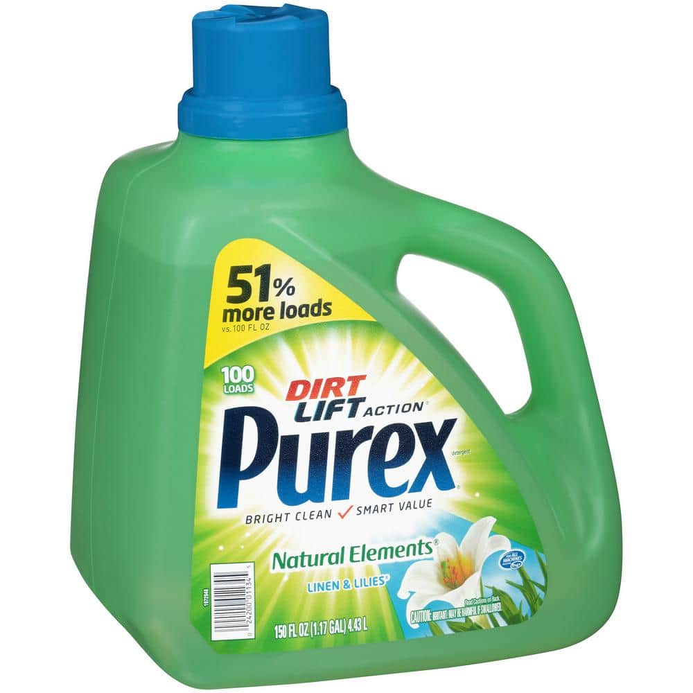Purex Natural Elements Linen And Lilies He Liquid Laundry Detergent - 150  Fl Oz : Target