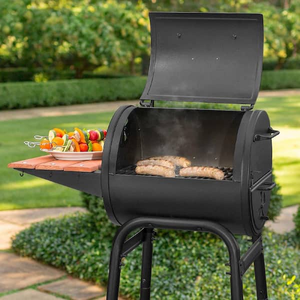 Char-Griller Patio Pro Charcoal Grill in Black E1515 - The Home Depot