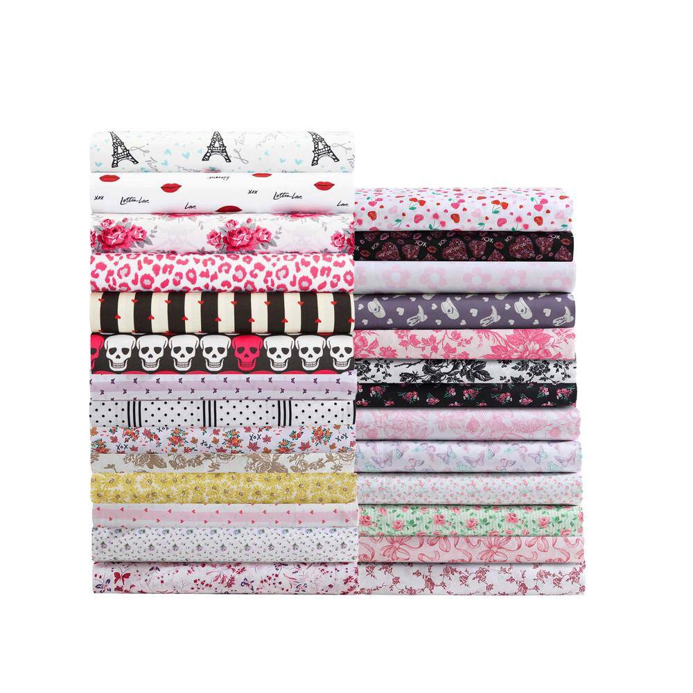 Sweet Tart Cherries Pink Twin XL Microfiber Bedding Set