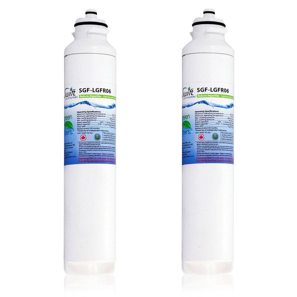 ADQ32617703 for GR-P247STSL LG Genuine Inline Water Filter M7251242FR-06 