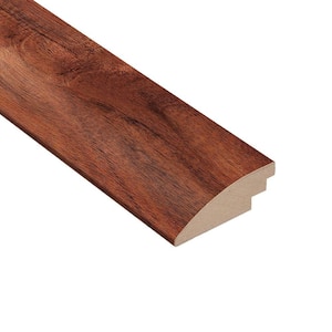 Teak Amber Acacia 3/8 in. Thick x 2 in. Wide x 78 in. Length Hard Surface Reducer Molding