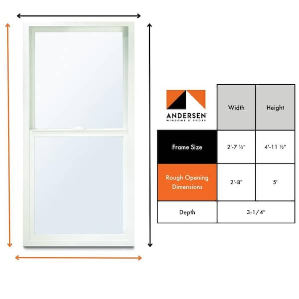 Pella 250 Series 59-1/2-in x 47-1/2-in x 3-1/4-in Jamb Left-operable Vinyl White Sliding Window Half Screen Included