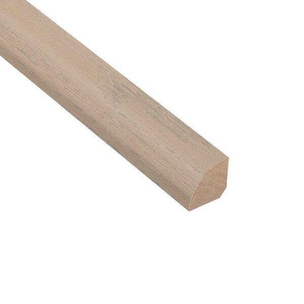 HOMELEGEND Wire Brushed Oak Frost 3/4 in. Thick x 3/4 in. Wide x 94 in. Length Quarter Round Molding