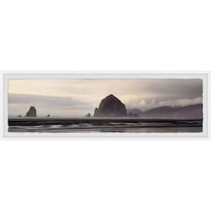 "Oregon Coastline" by Marmont Hill Framed Nature Art Print 10 in. x 30 in.