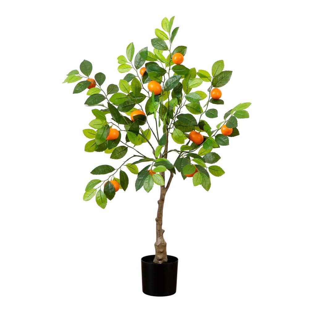 3 Ft. Artificial Tangerine Tree in Nursery Pot price history on PriceWatchPro