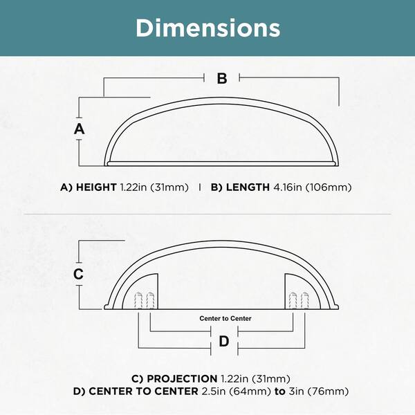 Liberty 6-Pack Cup Dual Mount 2-1/2 or 3 in. (64/76 mm