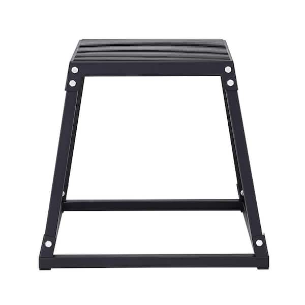 SKYSHALO Dip Bar, 440 lbs. Capacity, Heave Duty Dip Stand Station with Adjustable Height, for Strength Training Home Gym