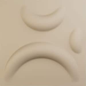 11-7/8 in. W x 11-7/8 in. H Seville EnduraWall Decorative 3D Wall Panel, Smokey Beige (Covers 0.98 Sq.Ft.)