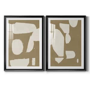 Chunky Abstract I by Wexford Homes 2 Pieces Framed Abstract Paper Art Print 18.5 in. x 24.5 in.