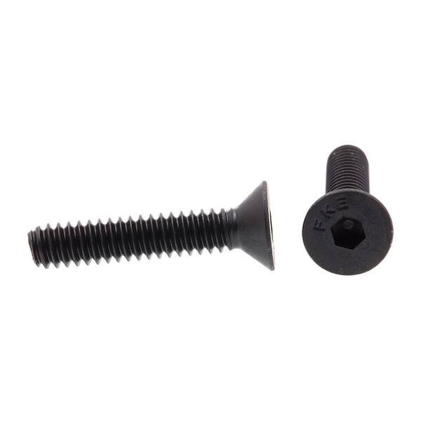 Alloy Steel Black Oxide FLAT HEAD Socket Cap Screws Qty 20 #10-24 x 1-1/2" 