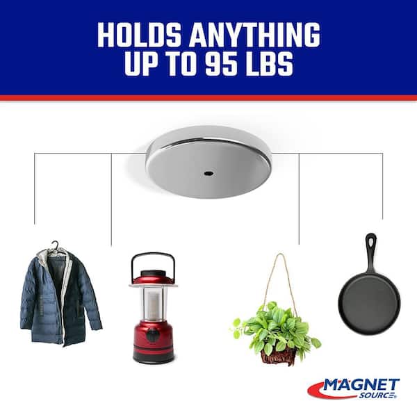 Master Magnet 95 lb. Heavy Duty Round Pull Magnets - image 4