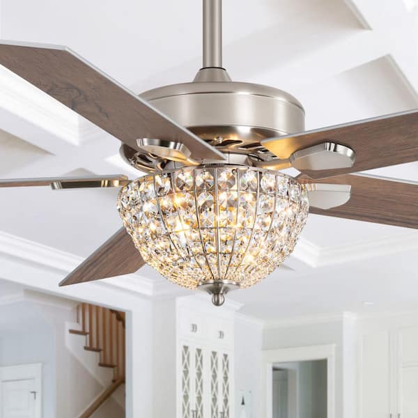 LYRAさん Kichler Livadia 6-Light Polished Nickel Chandelier | KIC52673PN