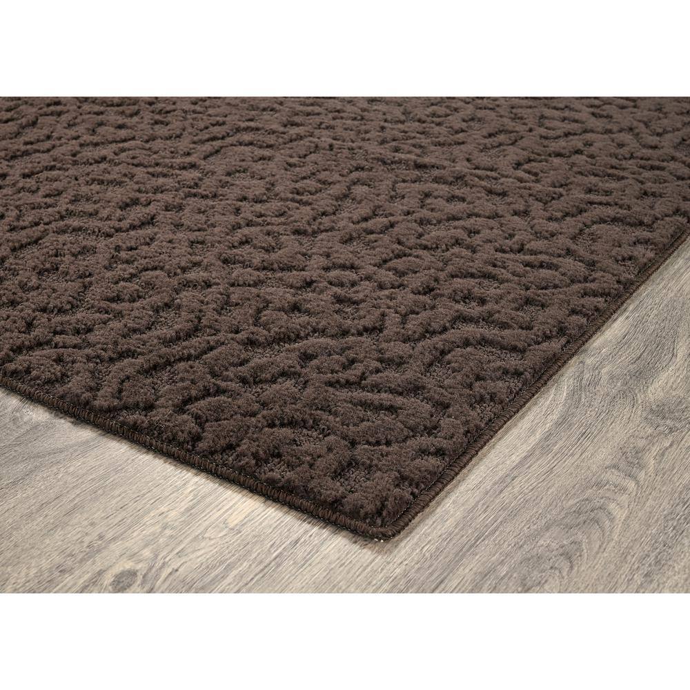 Ivy Chocolate 3 ft. x 12 ft. Runner Rug - thumbnail 2