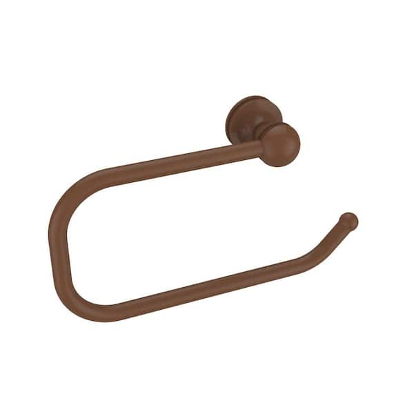 Allied Brass Mambo Collection European Style Single Post Toilet Paper Holder in Antique Bronze