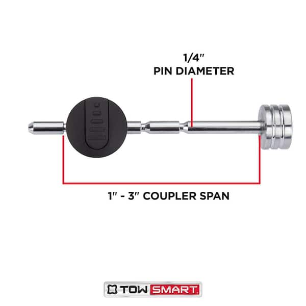 Road & Home Coupler Lock Pin with 1/4 In. Pin Diameter and 1-3/8