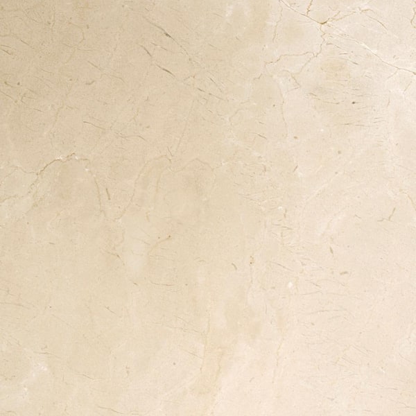 Emser CREMA MARFIL Crema Marfil Classico Natural Stone Marble Pencil Liner Tile (1-in x 12-in)