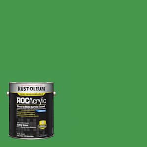 1 gal. ROC Acrylic  3800 DTM OSHA Gloss Safety Green Interior/Exterior Enamel Paint (Case of 2)