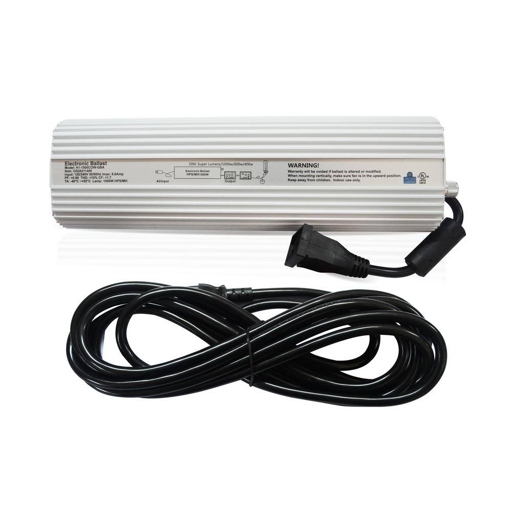 1000W Lil-GIANT Dimmable Ballast 120/240V Grow Light Electronic Ballast 