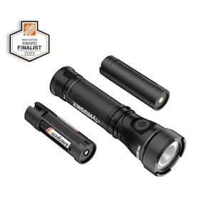 Bell+Howell TacLight Bright led Flashlight Tactical Flashlights Zoom  Function 5 Modes 100,000 Hour Bulb Water Resistant Durable Mini Flashlight  5.4” x