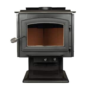 3,200 sq. ft. EPA Certified Pedestal Wood Burning Stove with Blower