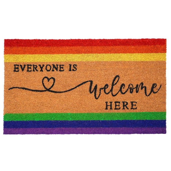 Calloway Mills Everyone is Welcome here Doormat 24" x 36"
