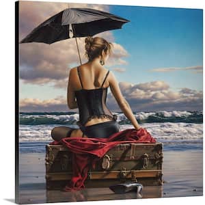 "On the Edge of the World" by Paul Kelley Canvas Wall Art